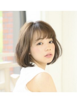 ヘア ルミナス バイ フォルテ(HAIR LUMINAS by FORTE) 大人前髪ありボブ