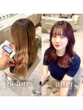 ミズチャーム(Ms.CHARM) 透明感カラー