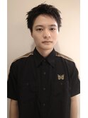 メンズカットべリーショートスパイキーショートマレット