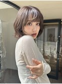 肩上ボブ+フェイスレイヤー