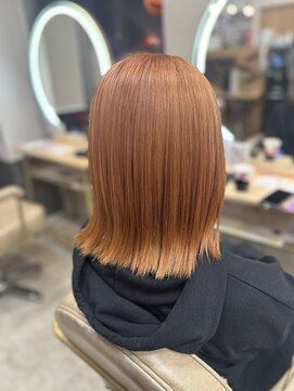 イリエヘア 川口(irier hair) 秋のトレンドモテカラー☆オレンジベージュ