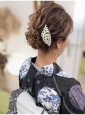 浴衣ヘアー