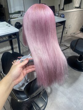 ホワイトブリーチ/カット/フルカラー