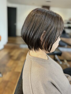 柔らかショートボブ
