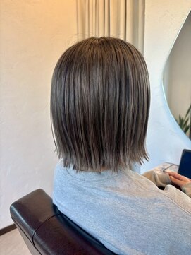 アミリー ひたち野うしく店(Amily) ハイライトバレイヤージュダブルカラーケアブリーチ20代30代