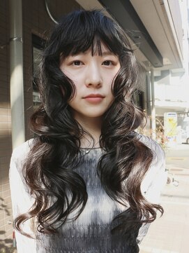 ロング/curlyhair/なんば/難波