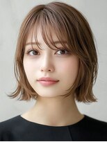 ナック ウメダ(knack UMEDA)&nbsp;透け感くびれレイヤーボブ