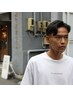 カット+眉カット(眉周りシェーブ)コース ¥4400 【50分】