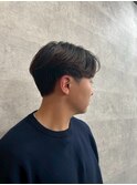 メンズマッシュツーブロックセンターパート/東伏見/田無