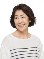 えがお美容室 50代・60代の方に!ふんわり軽やか上品カジュアルボブ
