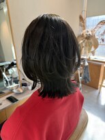 ビオルネ 浦安店(VIE.ORNER)&nbsp;レイヤーボブ×ミントカラー