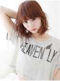 シンプルウェービーボブ
