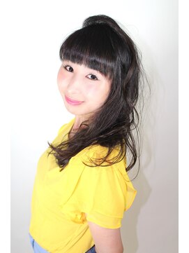 アビリティ ヘアー(ability hair) abilityhair蒲田 サイドパートダウン愛されカジュアルスタイル