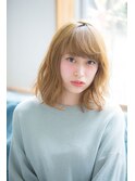 【BAYROOM横浜】シフォンベージュ×やわミディアム