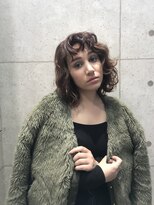 ヘアサロン ドットプラス 町田店(dot. plus)&nbsp;ミックスウェーブ×ナチュラルブラウン2［町田］