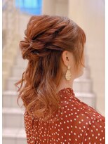 ヘアメイク ジェイエム&nbsp;ぽこぽこハーフアップ