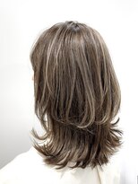 ヘアーアンドカラー ルジャルダン 葛西店(le jardin)&nbsp;ハイライト×外ハネセミロング【le  jardin葛西/西葛西】