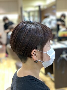 フェリーザ 北習志野本店(FELIZA) 個性が光る刈り上げ好きな人にやってほしいボブ