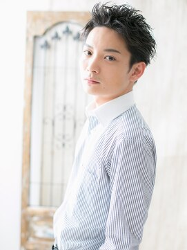 モッズヘア メン 上尾東口店(mod's hair men) ≪mod's men≫ワイルドツーブロックウェットヘアK