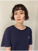 ボブ×パーマ