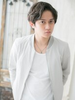 モッズヘア メン 新所沢店(mod's hair men)&nbsp;ビジネスでも◎ワイルドアップバングニュアンスマッシュC