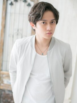 モッズヘア メン 新所沢店(mod's hair men) ビジネスでも◎ワイルドアップバングニュアンスマッシュC