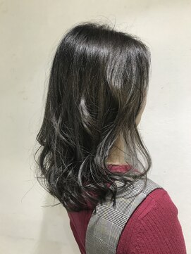 フレールヘアー(Frere hair) ブリーチなしブルーブラック