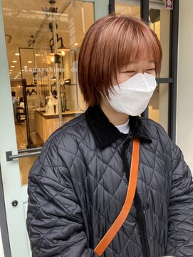 カグヤヒメ ドゥイ(kaguyahime doui) マッシュショート×メルティーオレンジ