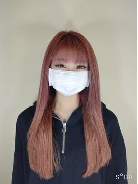 ウィット アンド ラファム Wit &La Famme イルミナカラーコーラルとエクステの競演