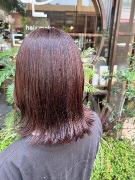 エマ(EMMA) 切りっぱなし×レッドブラウン 【EMMA】yui