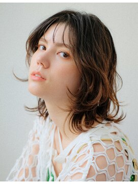 シアン ヘア デザイン(cyan hair design) 【cyan】ミディアムウルフ