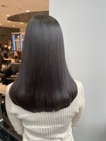 キュア 表参道(CURE)&nbsp;黒髪/グレージュカラー/ココアベージュ/ヘルシーロング[表参道]