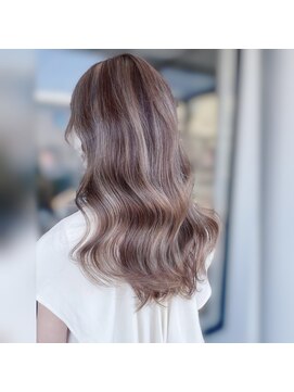 クオリス 赤塚店(QUALIS) ●韓国風ブリーチなしダブルカラーオリーブベージュ髪質改善暗髪