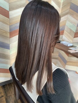 ココカラ(Kokokala) #髪質改善TOKIOトリートメント　#カラー　#ミルクティー