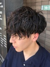 トンネルヘアー(Tunnel hair) イケメンパーマ