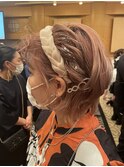 カチューシャヘア