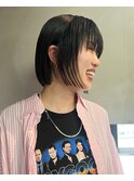 ボブ/ミニボブ/ぱつっとボブ/ショートボブ/表参道/青山