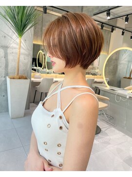 ロンドブルーム 天神大名店(Lond Bloom) 大人ガーリーハイライトのショートヘアーが大人気！！