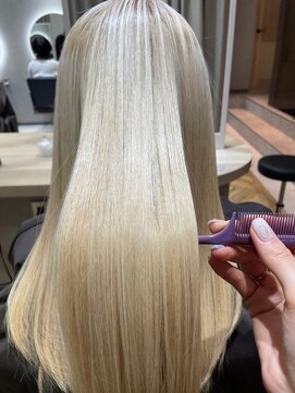 ジーナ 熊本(Zina) [Zina熊本]髪質改善/酸熱トリートメント/ハイトーン/ストレート