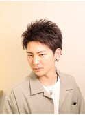 ツーブロック スパーキーショート
