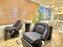 ○リラックスできるシャンプーブース○