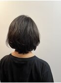 ニューヨークドライカット×レイヤーボブ×シルバーアッシュ
