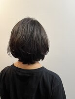 ピュアソウル(Pure Soul)&nbsp;ニューヨークドライカット×レイヤーボブ×シルバーアッシュ