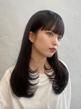 シェス 梅田茶屋町(shes) 20代30代ザクザクレイヤーフルバング