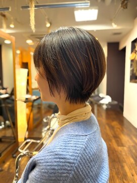 エスポワール(Espoir) 大人かわいいトレンド丸みショートボブ