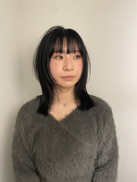 シェノン バイ アランスミシー 表参道(CHAINON by Alan smithee) 韓国アイドル風ハッシュカット