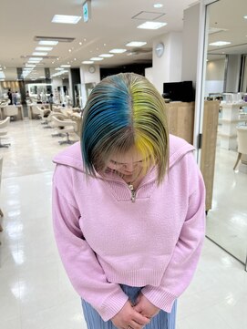 ケンジ 平塚ラスカ店(KENJE) デザインカラー/セクションカラー/ハイトーン/ボックスカラー