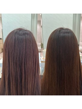 シンズ 銀座(sins) ぱやぱやとした毛羽立ちにもsins酸性ストレート！[30代40代50代]