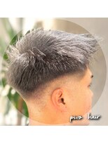 ピヴォヘアー(pivo hair) ハイトーンカラー フェード ケアブリーチ ダークシルバー