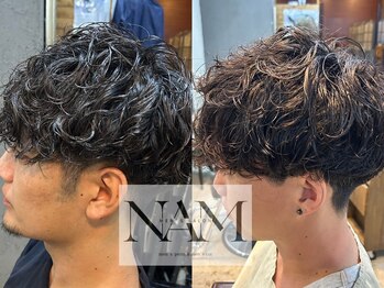 ナム 松戸(NAM)の写真/<メンズカット¥4400/メンズパーマ¥9900>ビジネスに合うメンズパーマが分からない方はNAMで◎[松戸駅/men's]